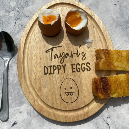 Dippy Eggs Breakfast Board - Personalised Gift