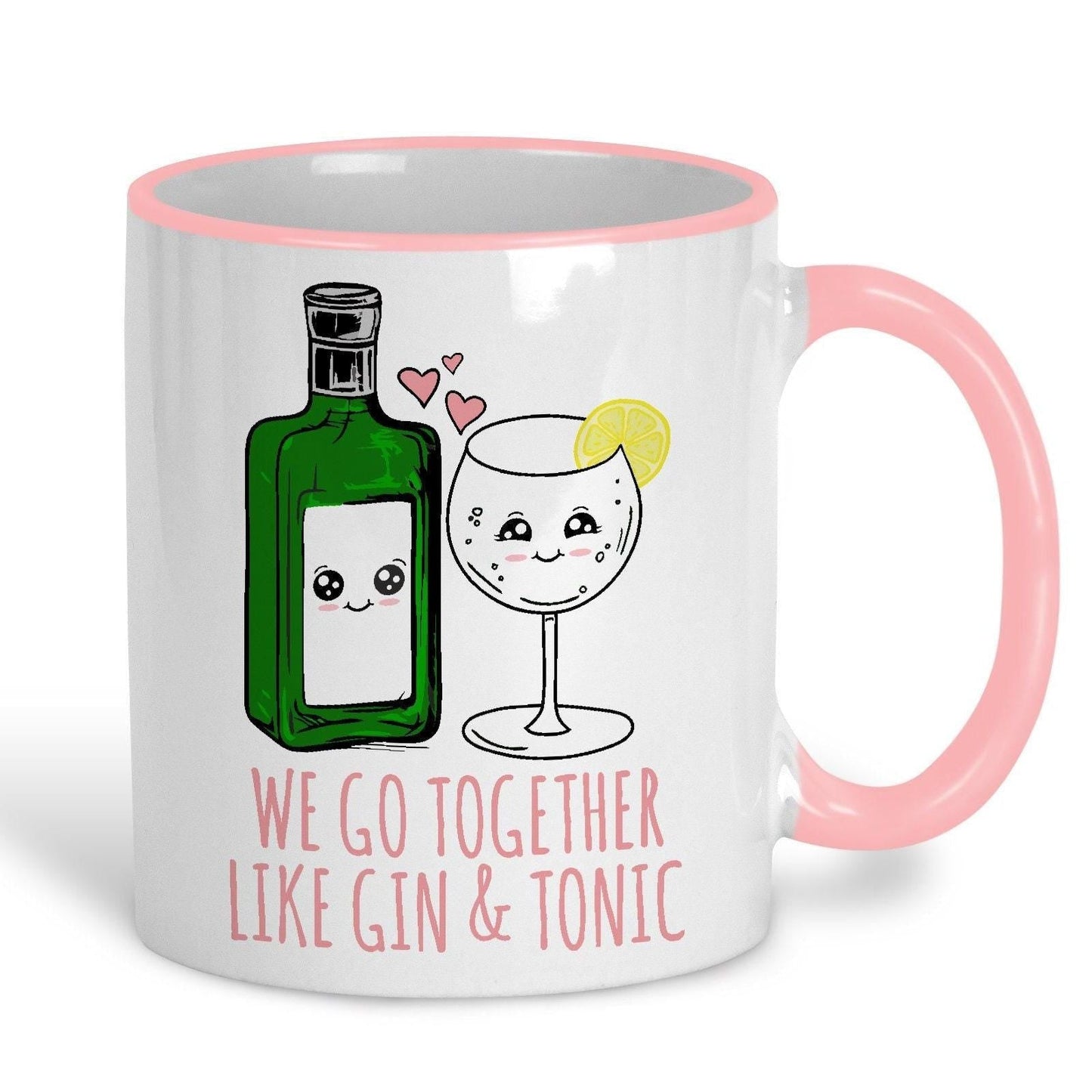 Gin & Tonic We Go Together Funny Personalised Mug