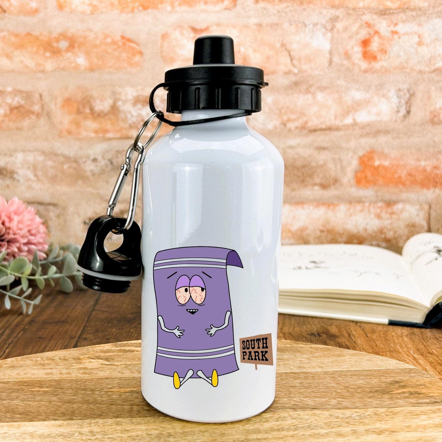 Towelie South Park Character Personalised Water Bottle