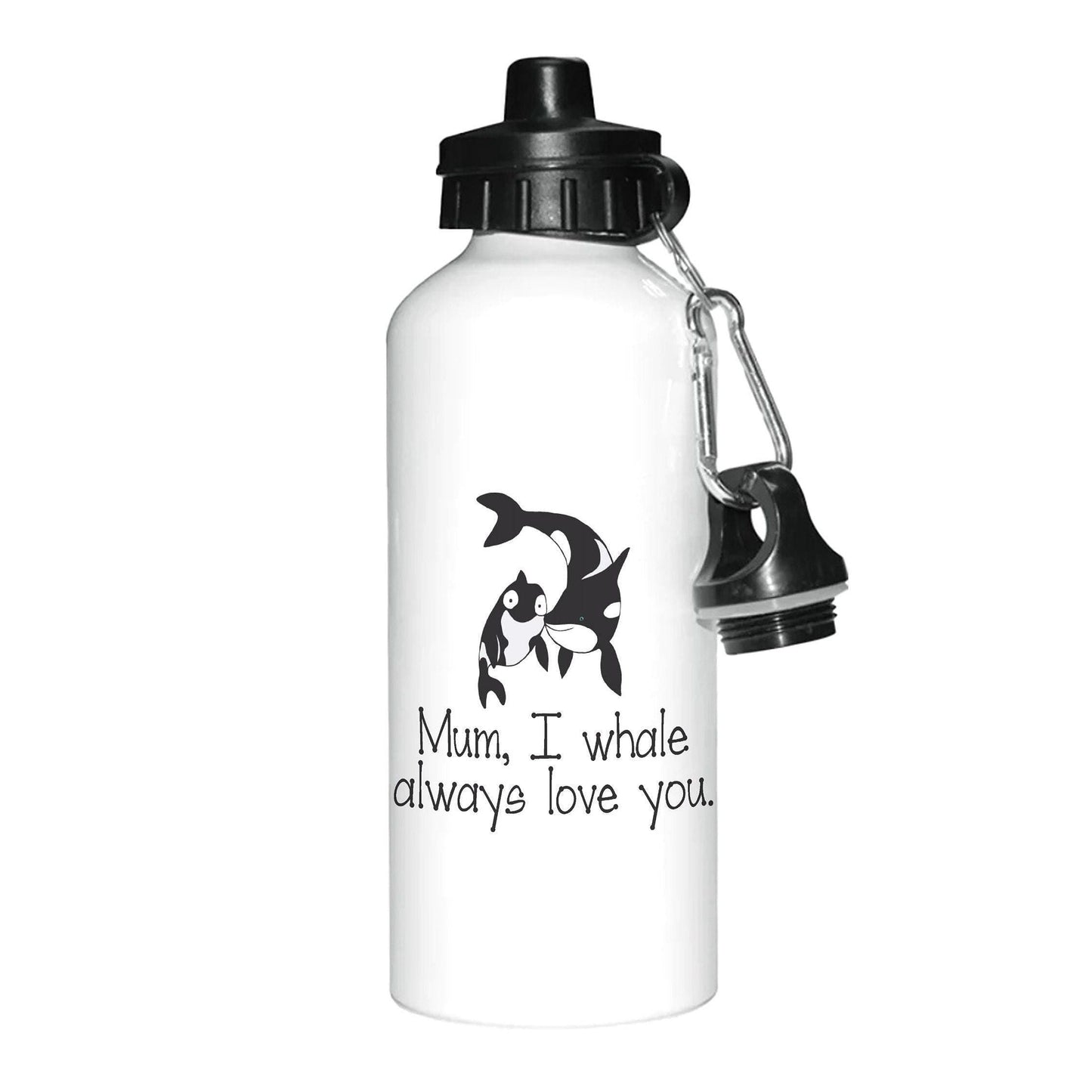 I Whale Always Love You Water Bottle Mother's Day Present Gift For Mum Mummy Birthday