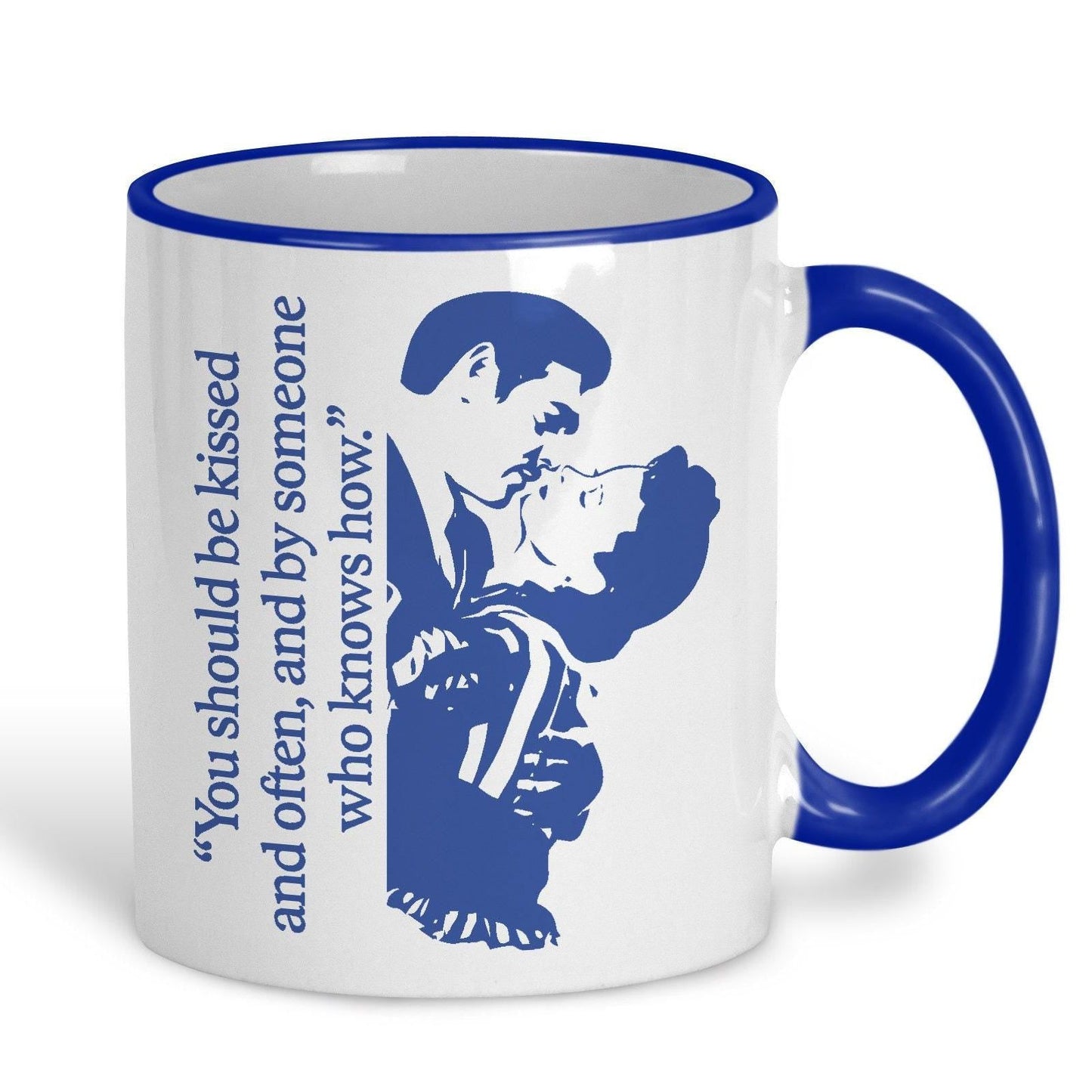 Gone With The Wind You Should Be Kissed Love Valentine's Day Girlfriend Boyfriend Mug