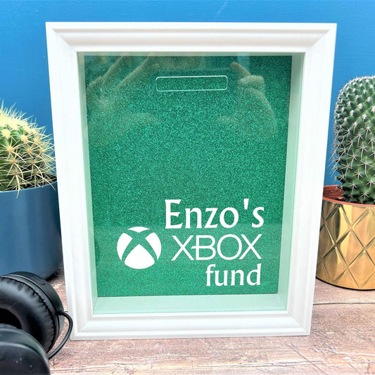 XBox Game Console Fund Money Box Personalised Gamer Gift