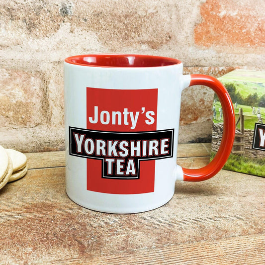 Yorkshire Tea - Personalised Ceramic Mug - Northern Regional Gift - Perfect for Friend and Family.