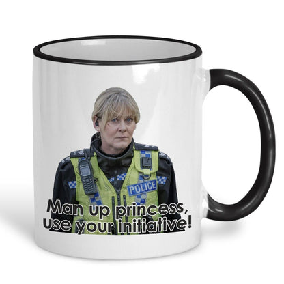 Happy Valley Quote Yorkshire Dialect - Personalised Ceramic Mug