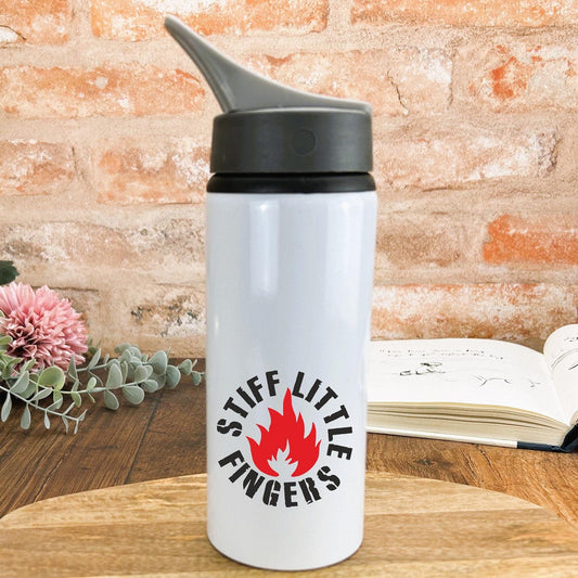Stiff Little Fingers Logo - Northern Ireland - Personalised Water Bottle