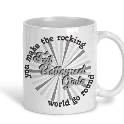Queen Fat Bottomed Girls Music Lyrics Mug