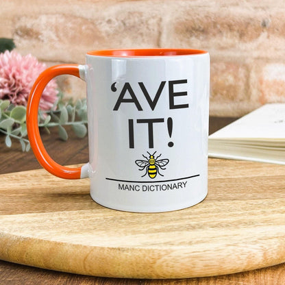 Ave It - Manc Dictionary - Personalised Ceramic Mug