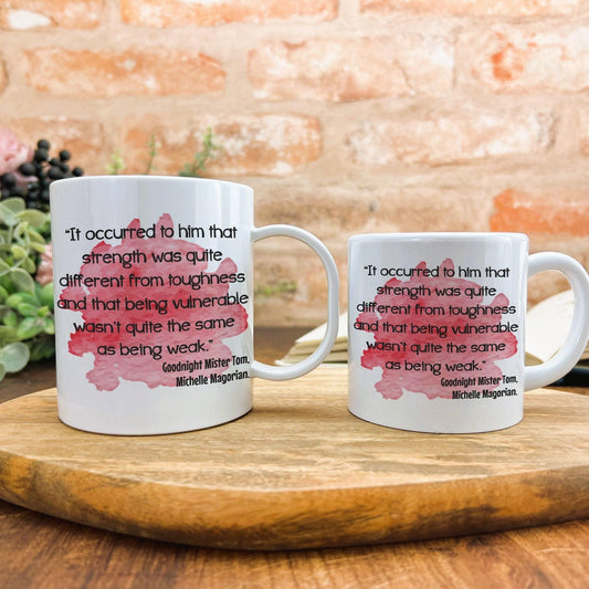 Goodnight Mr Tom by Michelle Magorian Book Quote Literature Personalised Gift Mug Polymer First Unbreakable