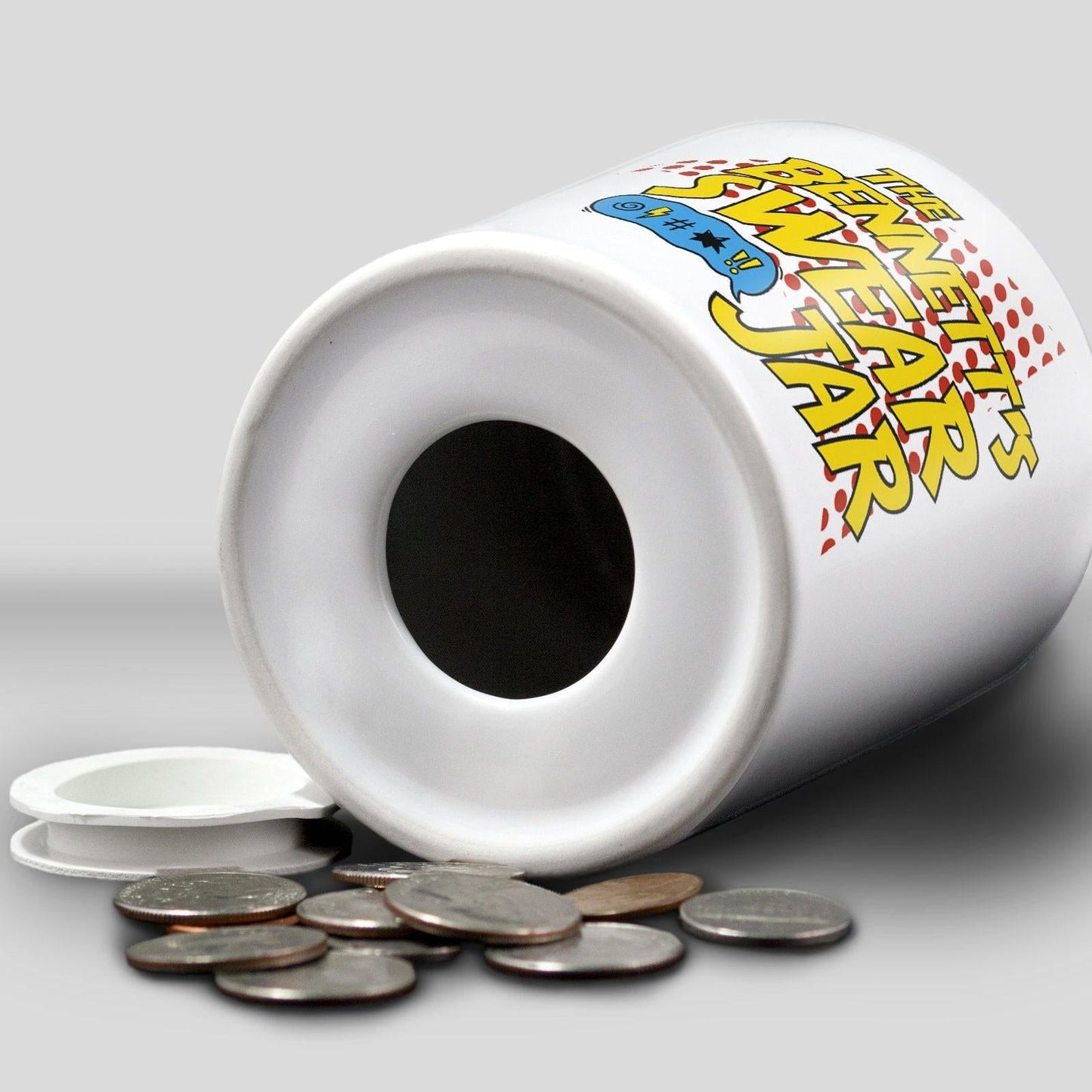 Swear Jar Money Box - Pop Art Comic Design - Personalised Gift