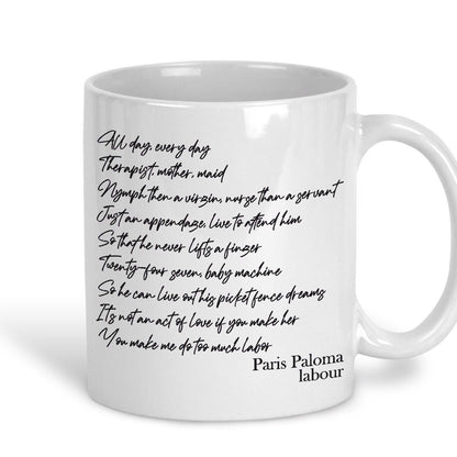 Paris Paloma Labour Ceramic Mug