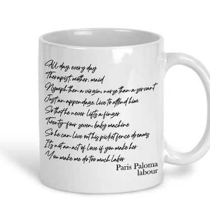 Paris Paloma Labour Ceramic Mug