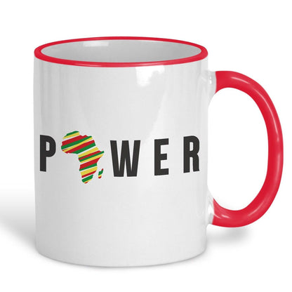 African Power Heritage History Mug
