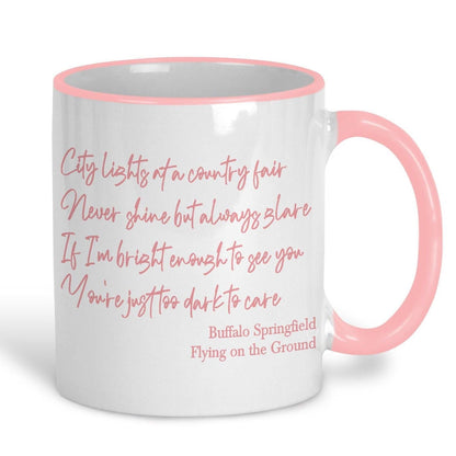 Buffalo Springfield On The Way Home  60s Mug