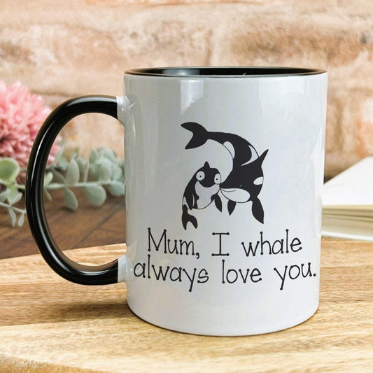 I Whale Always Love You Mother's Day Personalised Ceramic Mug