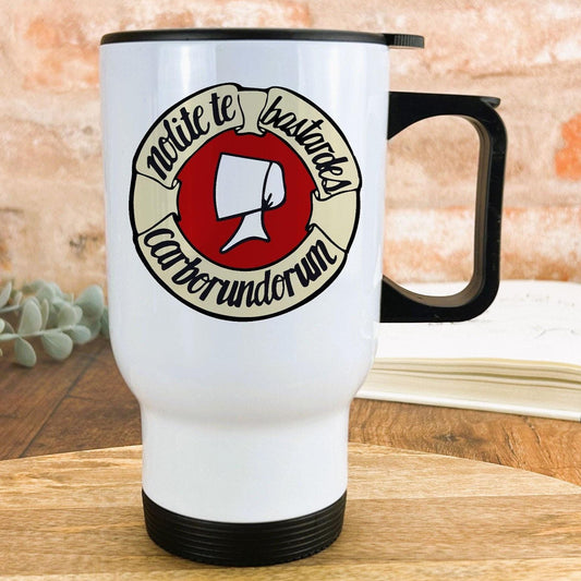 Nolite Te Bastardes Carborundorum The Handmaid's Tale Book Quote Travel Mug Gift