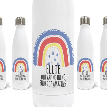 You Are Nothing Short of Amazing Water Bottle Personalised Positivity Mental Health Gift Well-Being Self Love