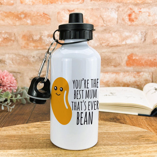 You're The Best Mum That's Ever Bean Pun Funny Mother's Day Water Bottle Gift