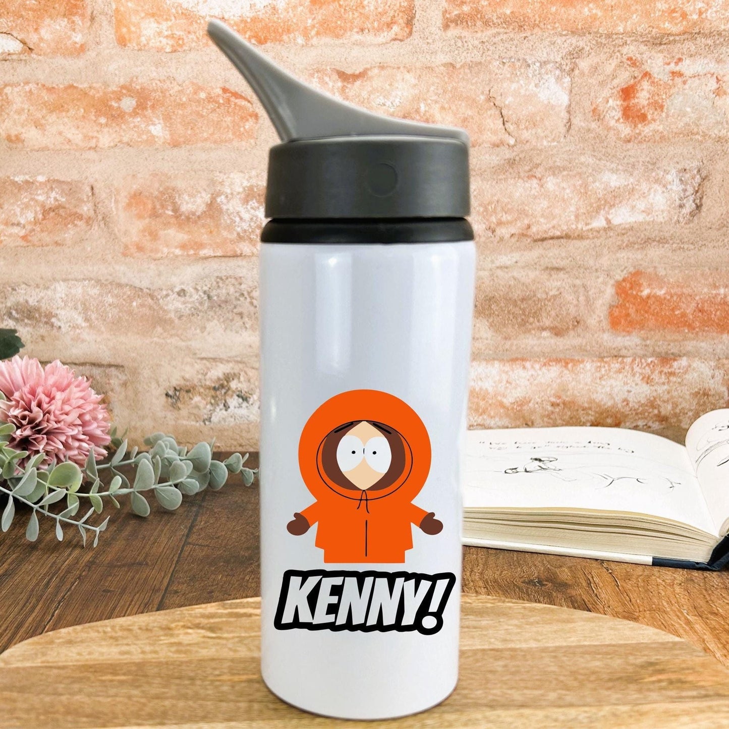 Kenny South Park Character Personalised Water Bottle Gift