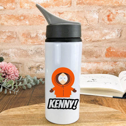 Kenny South Park Character Personalised Water Bottle Gift