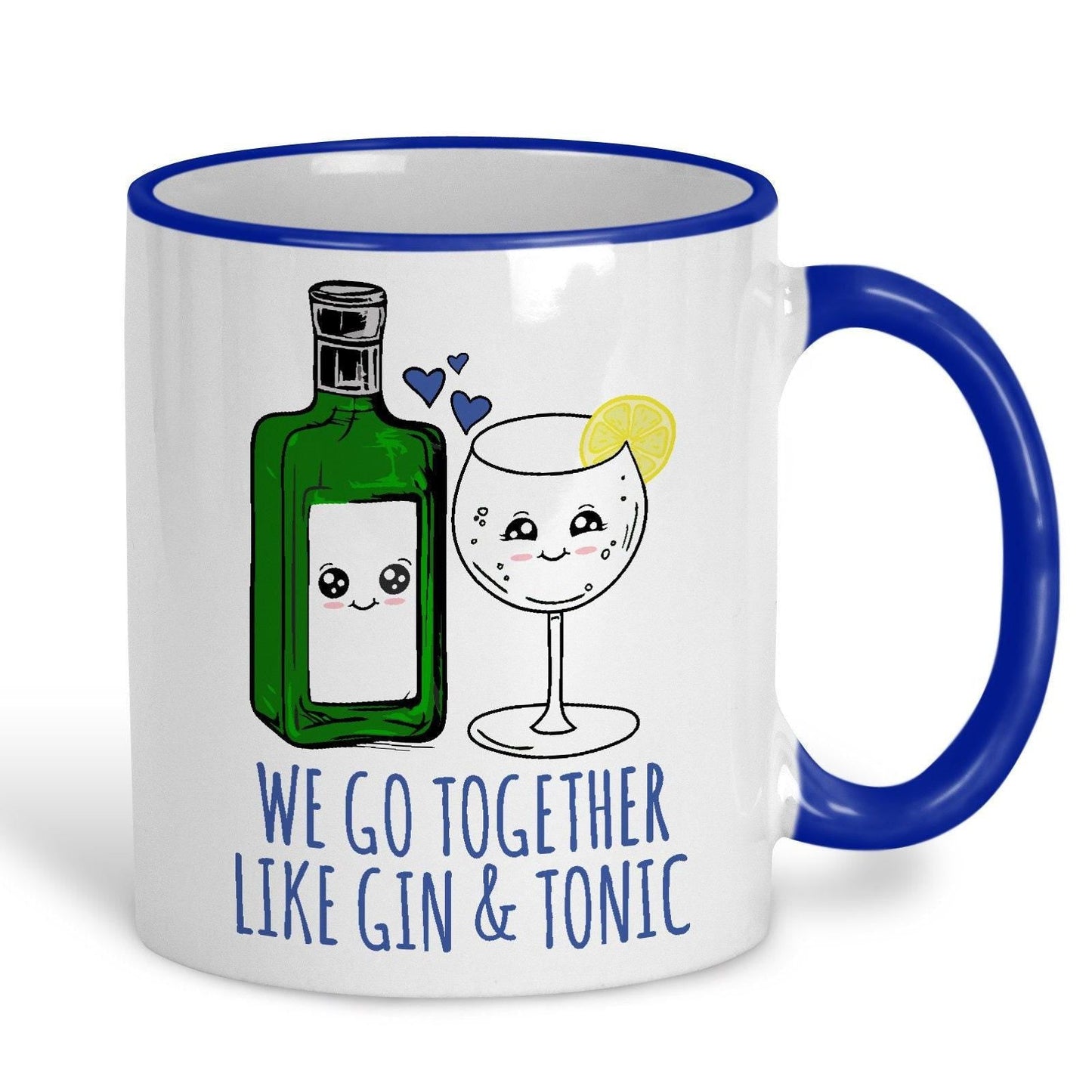 Gin & Tonic We Go Together Funny Personalised Mug