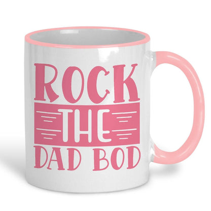 Rock the Dad Bod Father's Day Funny Personalised Mug
