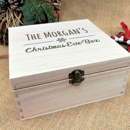 Simple Personalised Christmas Eve Box Xmas Treats Gift