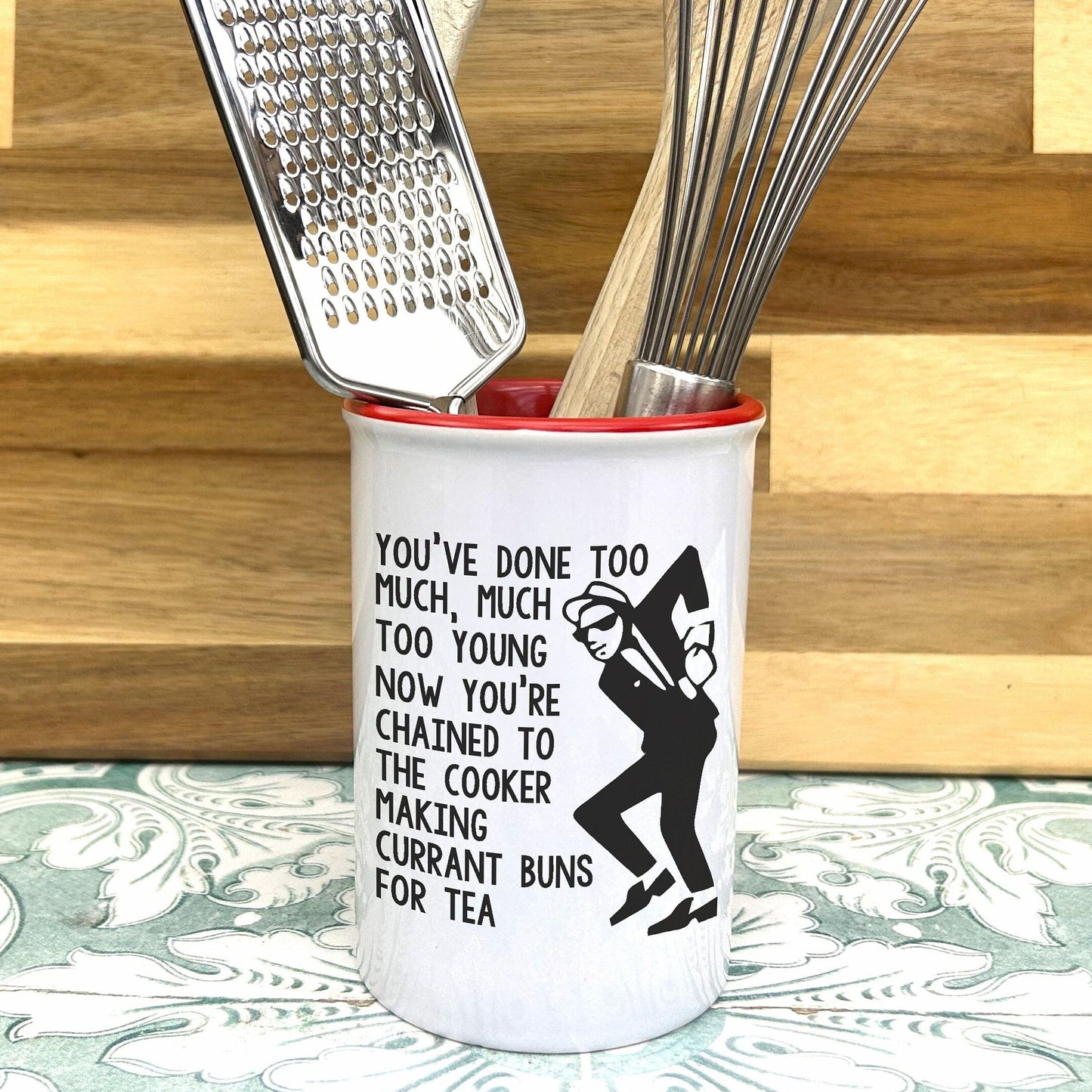 Too Much Too Young The Specials Ska Ceramic Utensil Holder