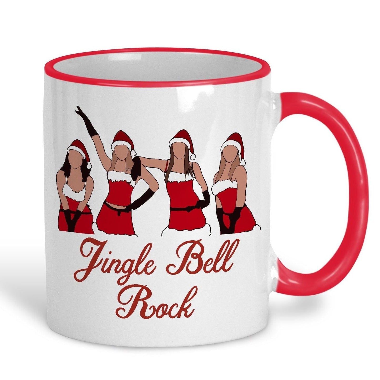 Jingle Bell Rock Mean Girls Movie Quote Christmas Mug