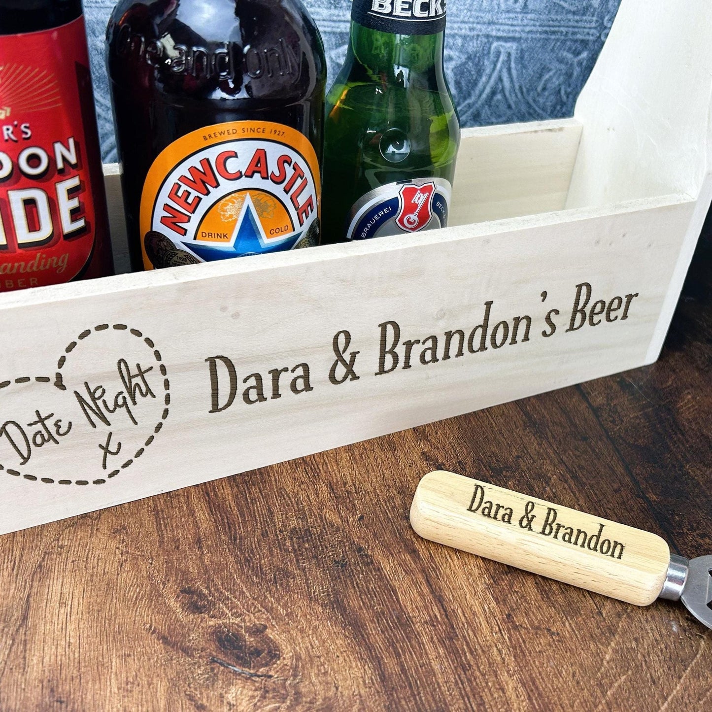 Date Night Couples Personalised Gift - Valentine's - Anniversary - Wedding