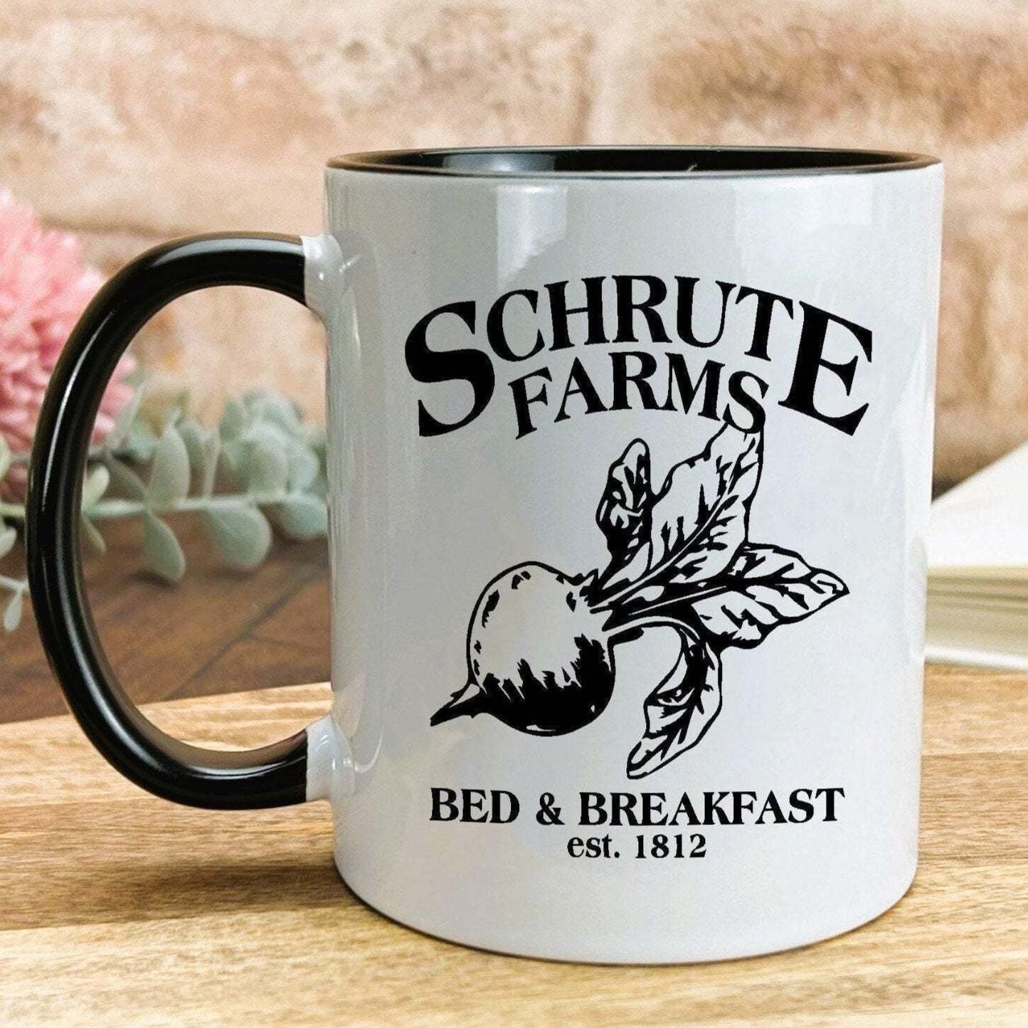 Schrute Farms Beet Beetroot Dwight The Office TV Show Personalised Ceramic Mug
