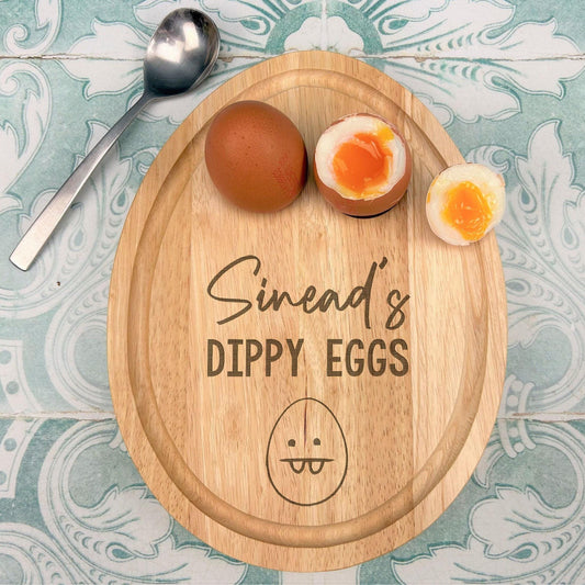 Dippy Eggs Breakfast Board - Personalised Gift