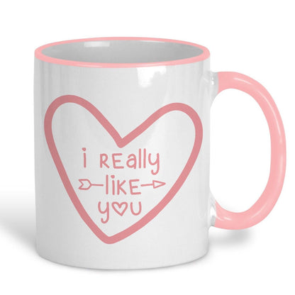I Really Like You Personalised Mug