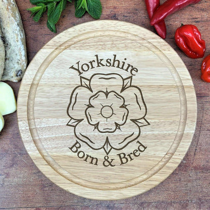 Yorkshire Born and Bred - Chopping Board