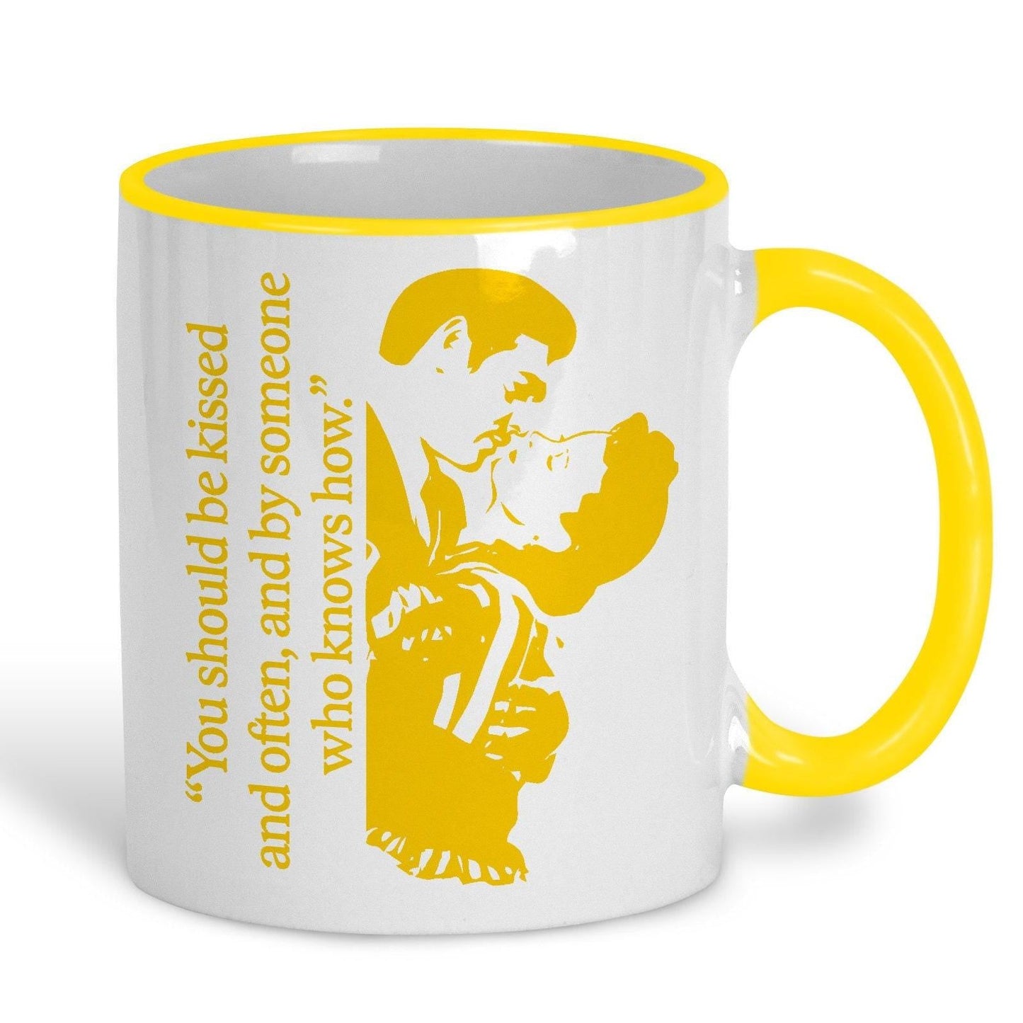 Gone With The Wind You Should Be Kissed Love Valentine's Day Girlfriend Boyfriend Mug