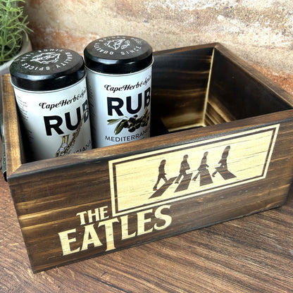 The Eatles Abbey Road Beatles Kitchen Tidy / Caddy - Funny Cooking Gift - Present Kitchen Decor Housewarming