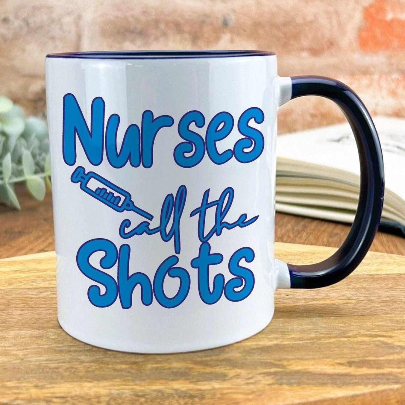 Nurse Calls The Shots Facts Ceramic Mug