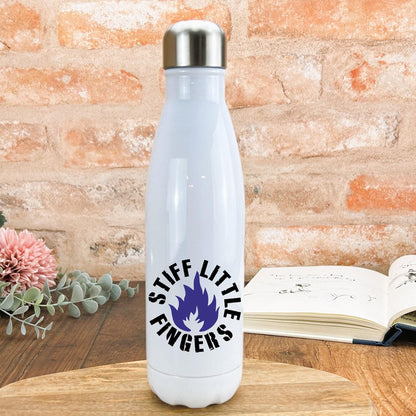 Stiff Little Fingers Logo - Northern Ireland - Personalised Water Bottle