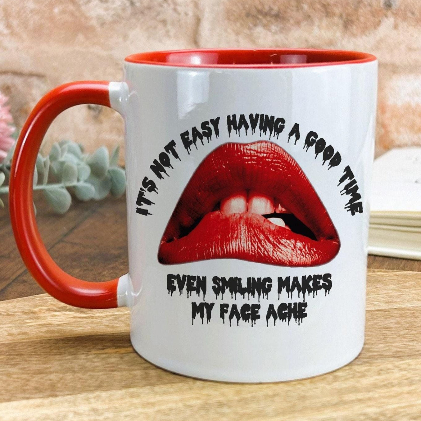 Rocky Horror Picture Show "Not Easy Having A Good Time" Mug