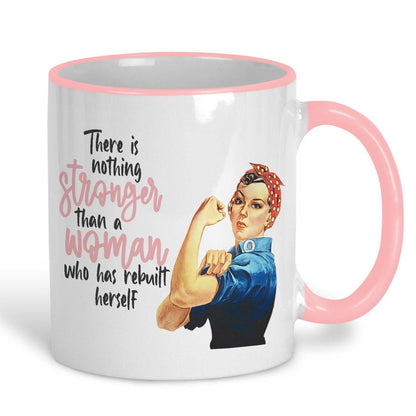 Nothing Stronger than a Woman We Can Do It Personalised Positivity Ceramic Mug