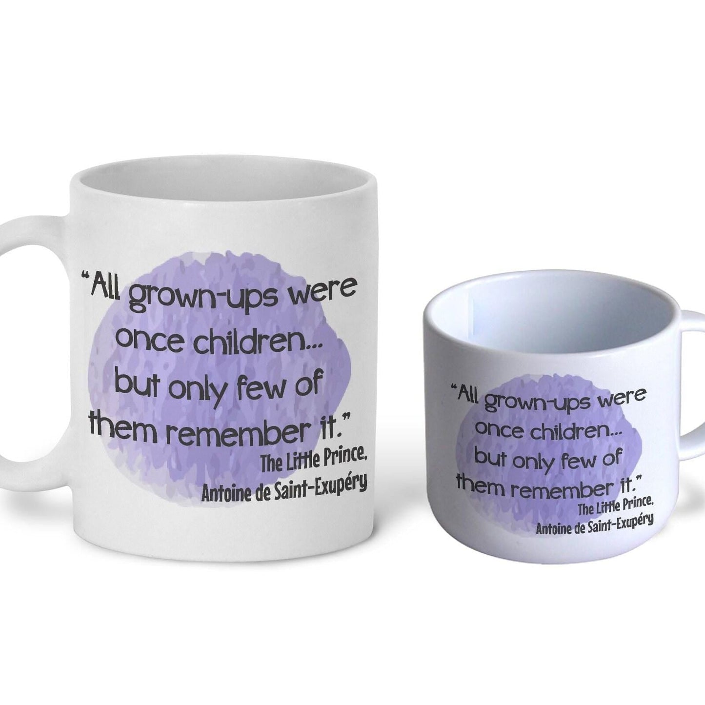 The Little Prince Children's Book Quote Literature Personalised Gift Mug Polymer First Unbreakable
