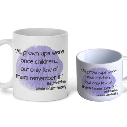 The Little Prince Children's Book Quote Literature Personalised Gift Mug Polymer First Unbreakable