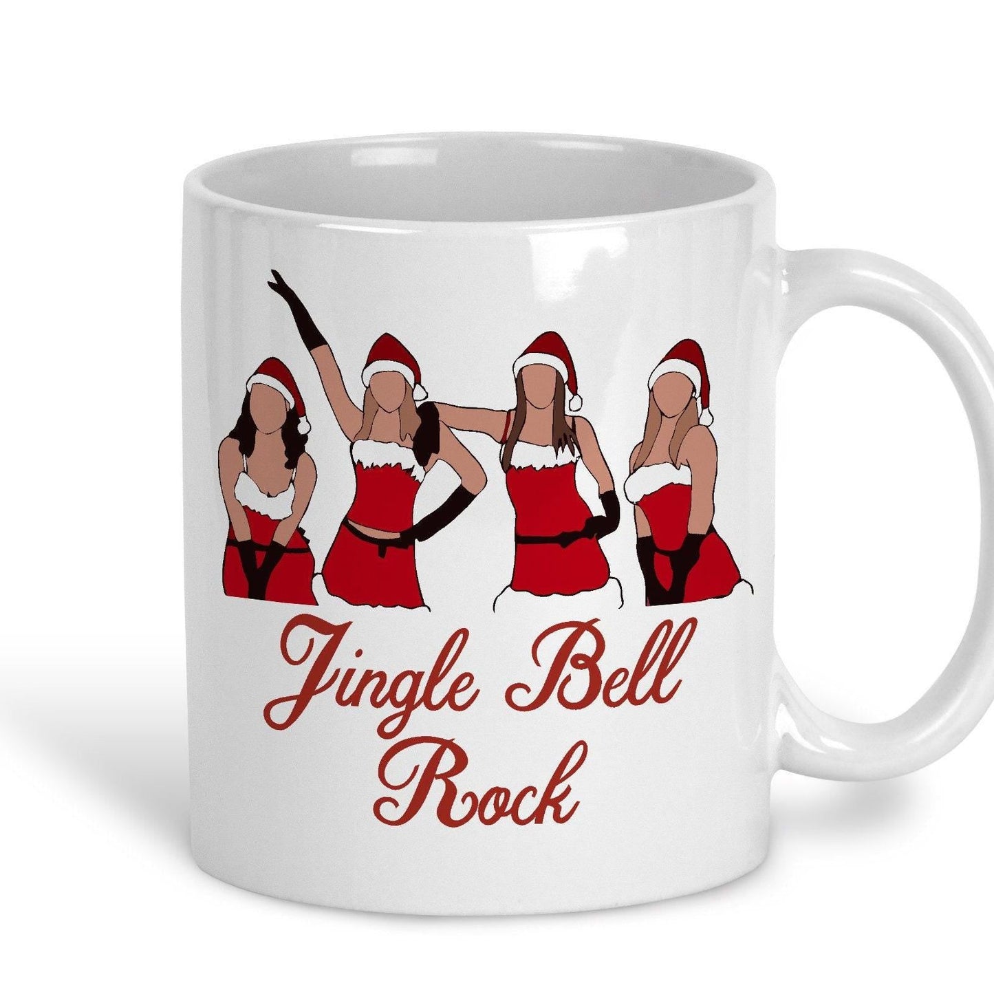 Jingle Bell Rock Mean Girls Movie Quote Christmas Mug