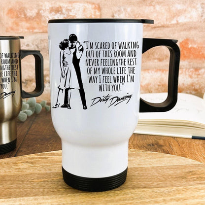 Dirty Dancing Love Valentine's Day Girlfriend Boyfriend Travel Mug Personalised
