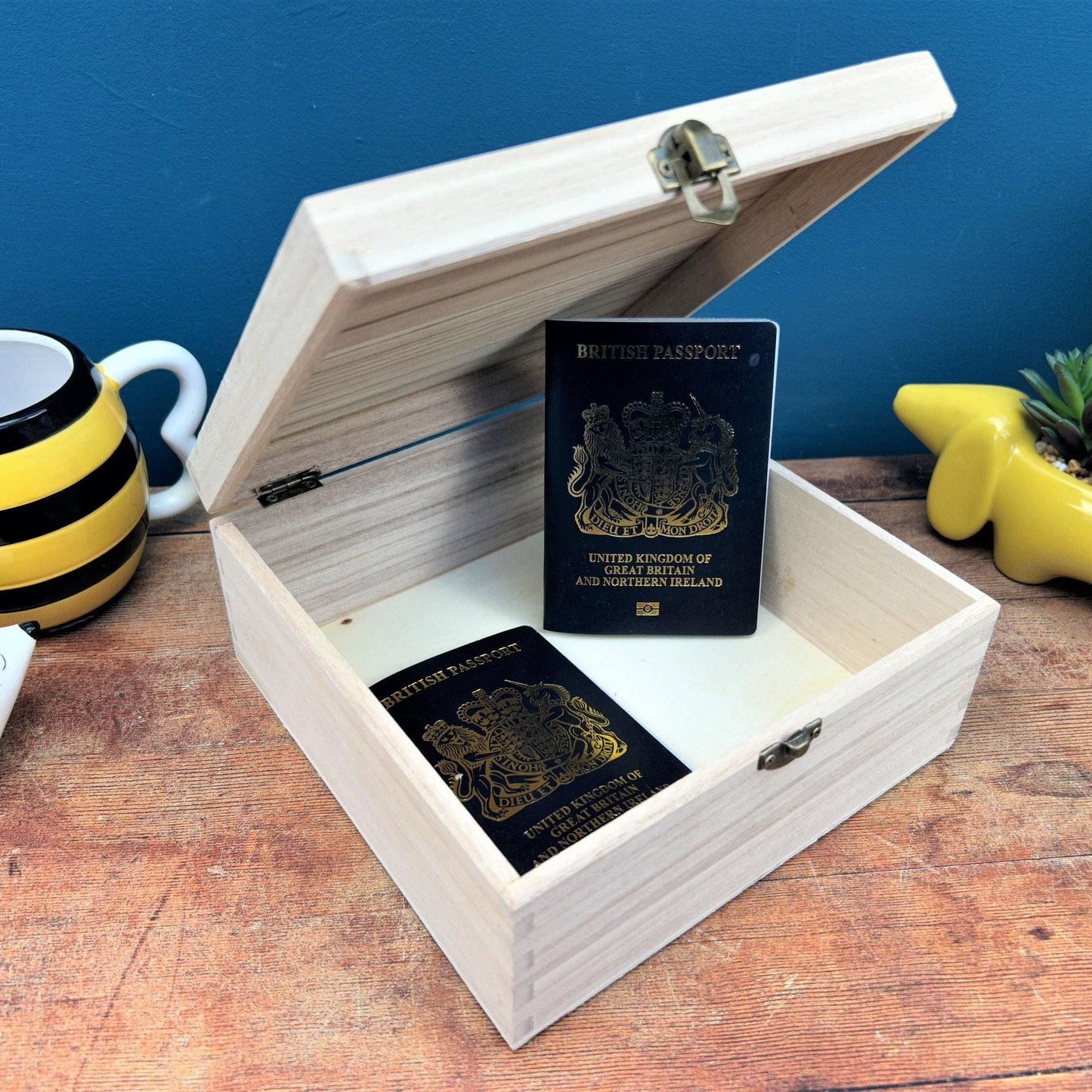 Adventures Personalised Wooden Memory Box  - Personalised Day