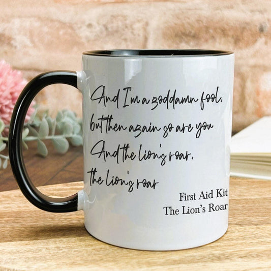 First Aid Kit Band The Lions Roar Mug