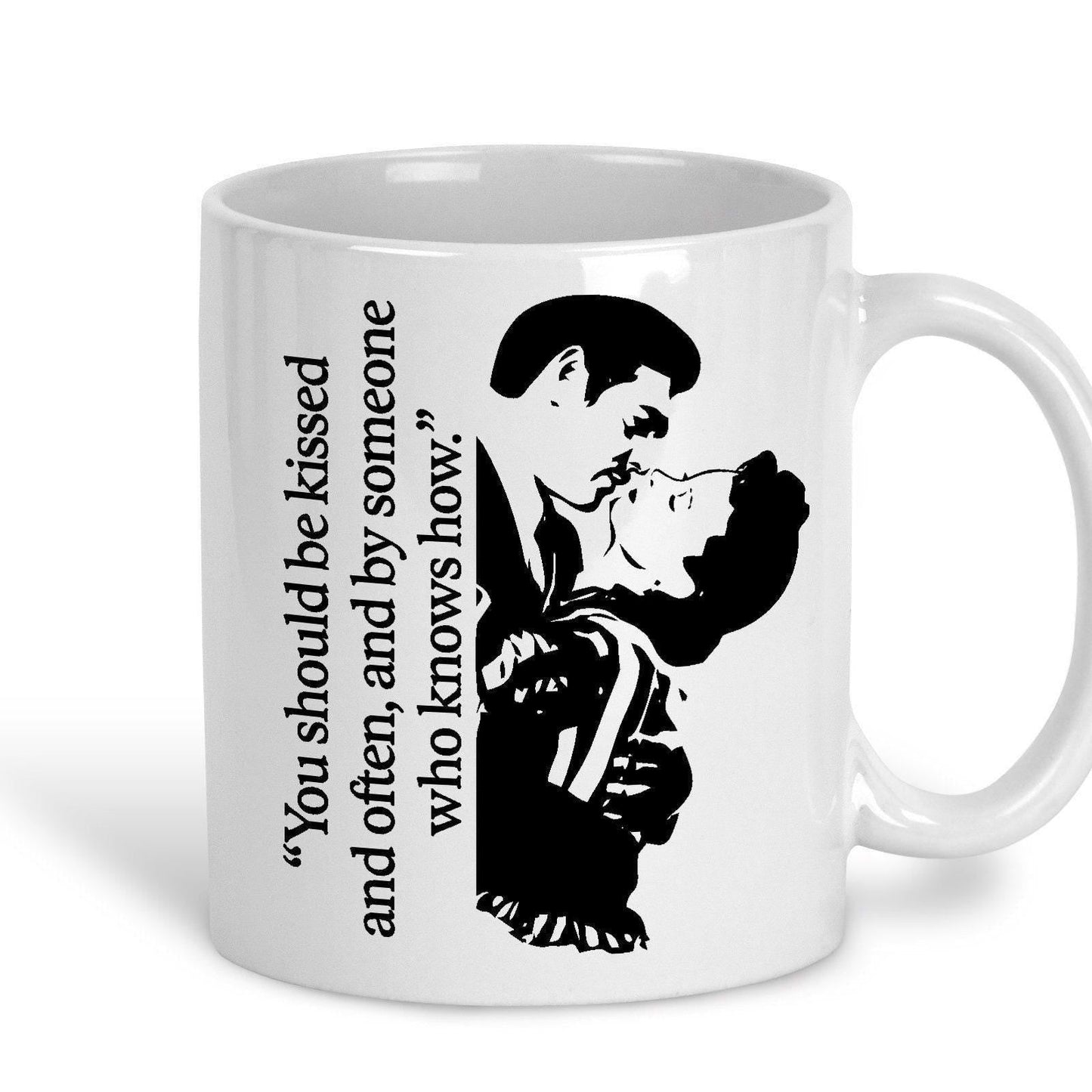 Gone With The Wind You Should Be Kissed Love Valentine's Day Girlfriend Boyfriend Mug