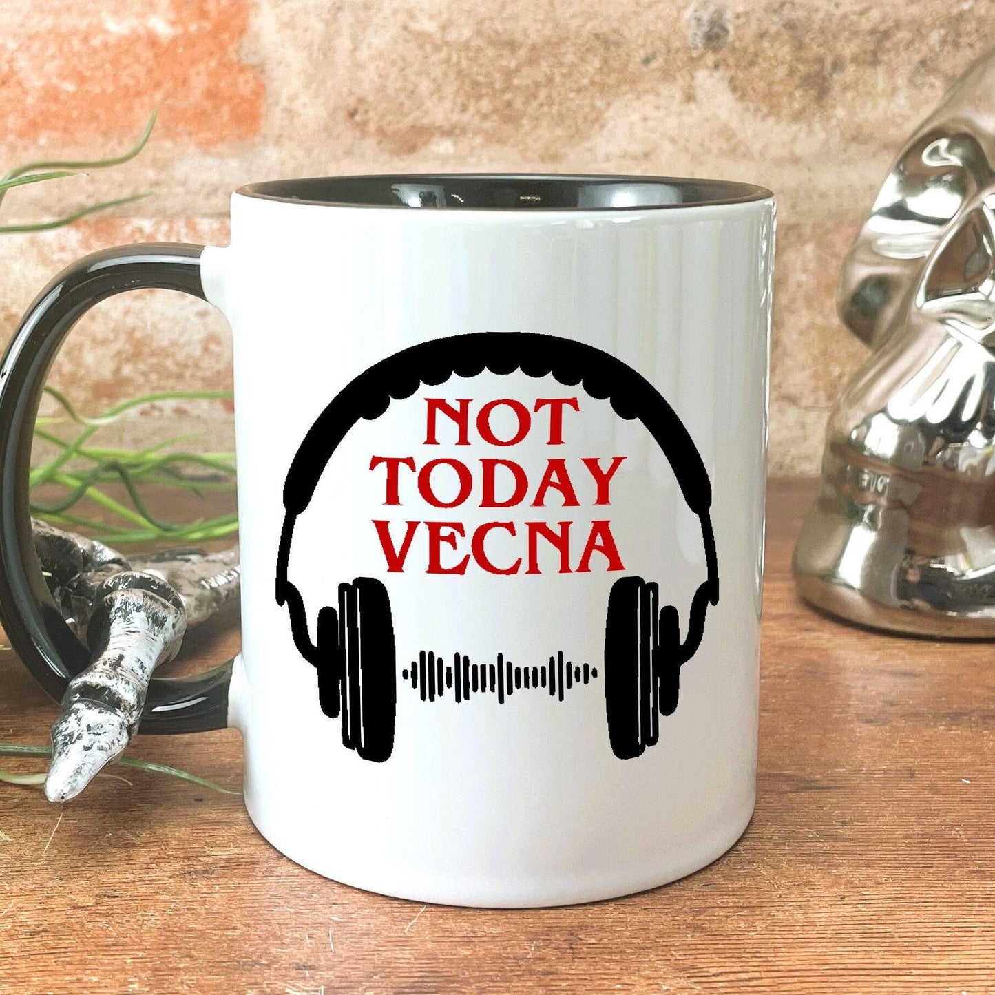 Personalised Stranger Things Inspired Mug - Not Today Vecna