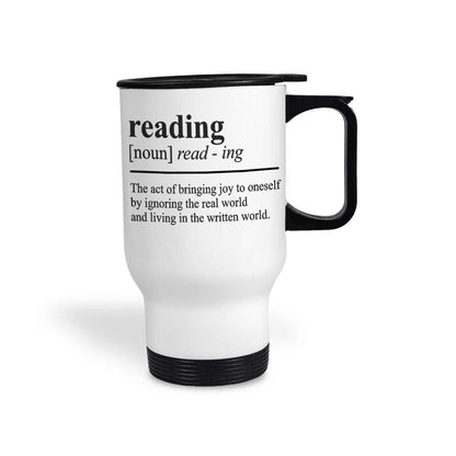 Reading Definition Travel Mug