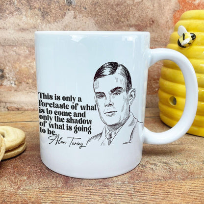Alan Turing Quote - Personalised Ceramic Mug