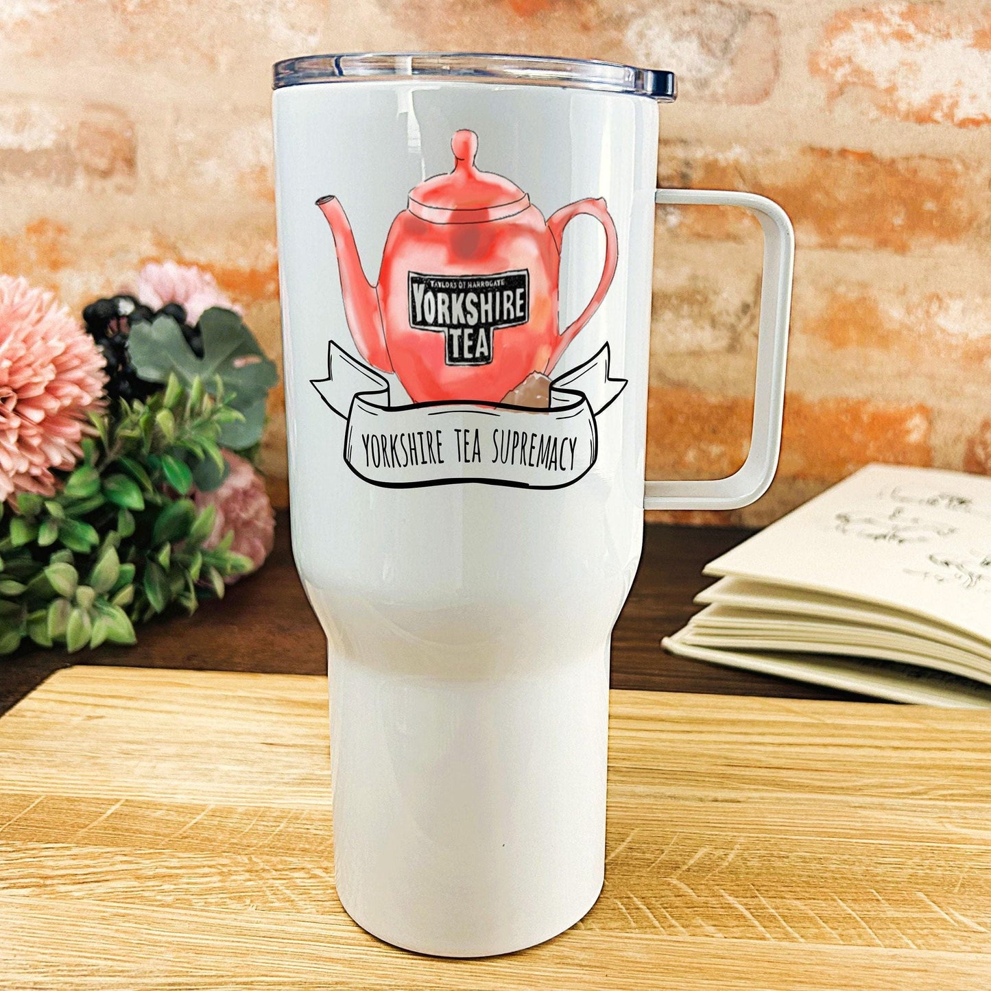 Yorkshire Tea Supremacy - Personalised Travel Mug